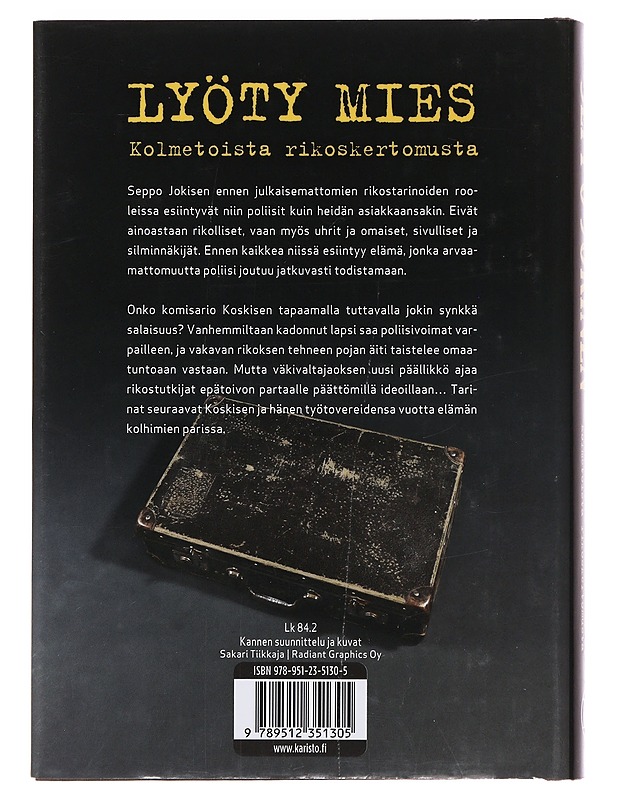 Lyöty mies - Seppo Jokinen - Jännitys ja dekkarit - 10105479072 - 1