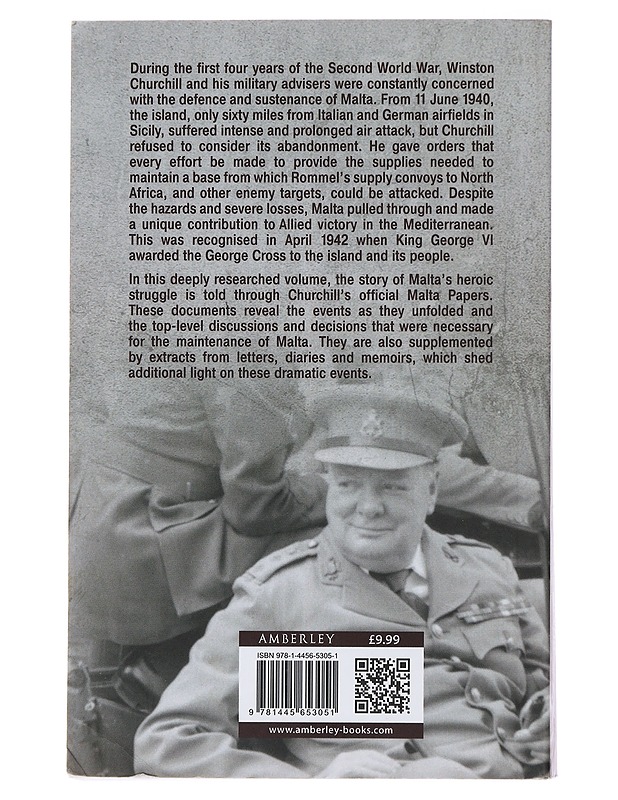 Churchill and malta's war - Douglas Austin - Elämäkerrat ja muistelmat - 10105479144 - 1