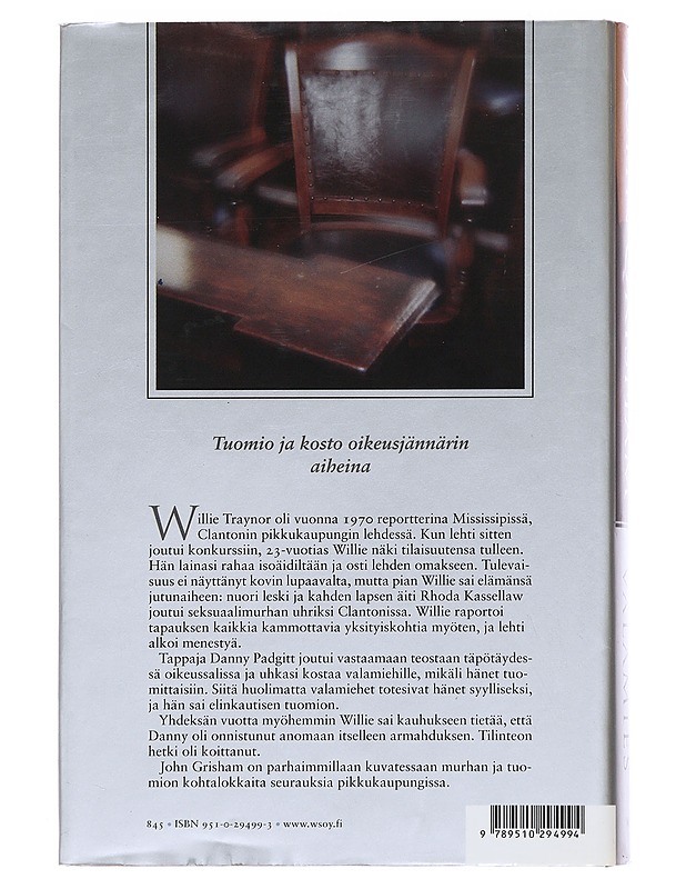 Viimeinen valamies - Grisham, John - Jännitys ja dekkarit - 10105479163 - 1