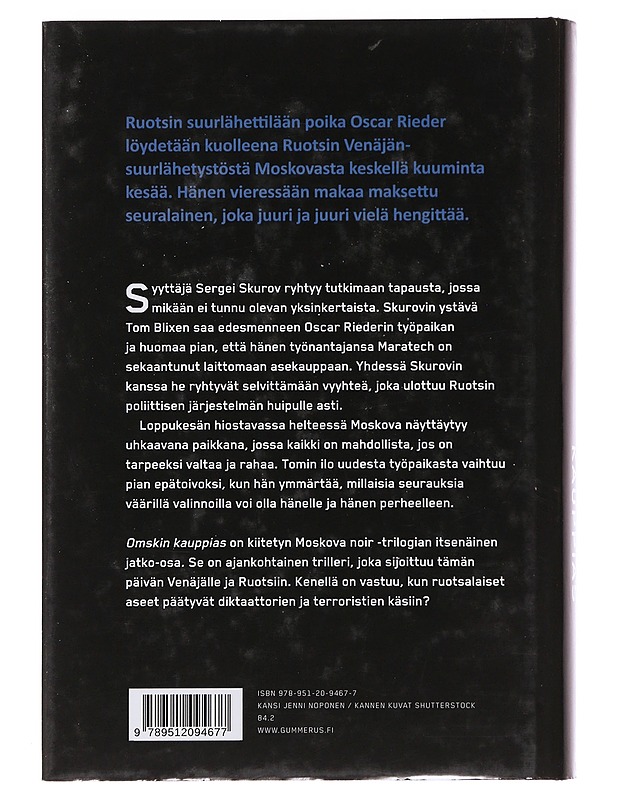 Omskin kauppias - Grebe, Camilla - Romaanit ja novellit - 10105479164 - 1