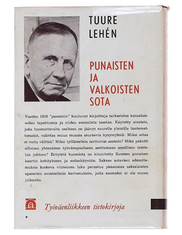 Punaisten ja valkoisten sota - Lehen, Tuure - Historiakirjat - 10105479179 - 1