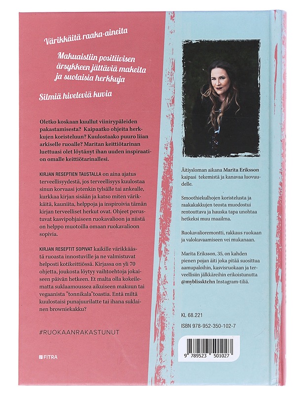 Ruokaan rakastunut - Eriksson, Marita - Ruokakirjat - 10105479189 - 1