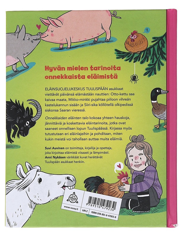 Onnekkaiden eläinten talo : tarinoita Tuulispäästä - Auvinen, Suvi - Tietokirjat ja oppaat - 10105479193 - 1