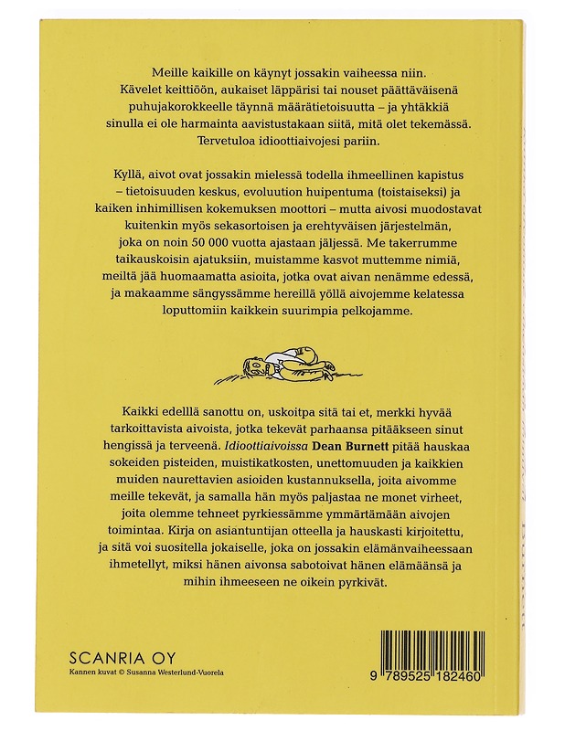 Idioottiaivot : kuinka aivomme oikeastaan toimivat - Burnett, Dean - Tietokirjat ja oppaat - 10105479195 - 1
