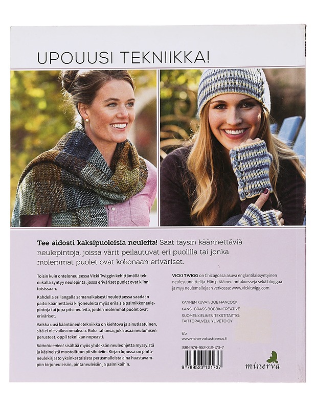 Kääntöneuleet : opi uusi kaksipuoleinen neuletekniikka - Twigg, Vicki - Käsityökirjat - 10105479205 - 1