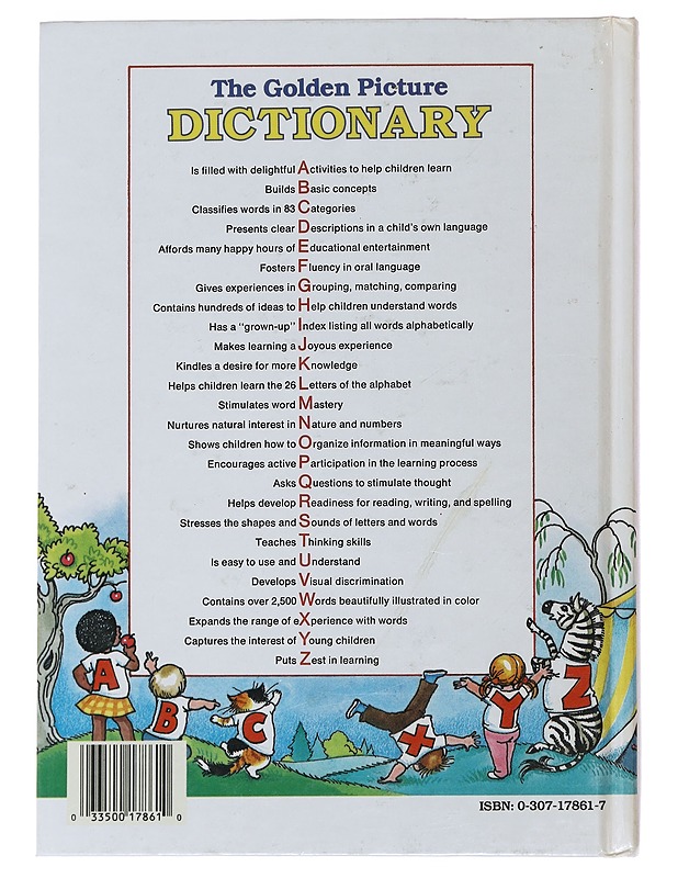 The Golden Picture Dictionary - Lucille Ogle - Lastenkirjat - 10105479211 - 1