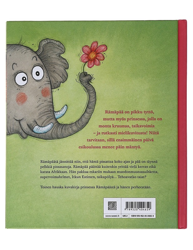Prinsessa Rämäpää ja vessasanat - Hirvonen, Elina - Lastenkirjat - 10105479221 - 1