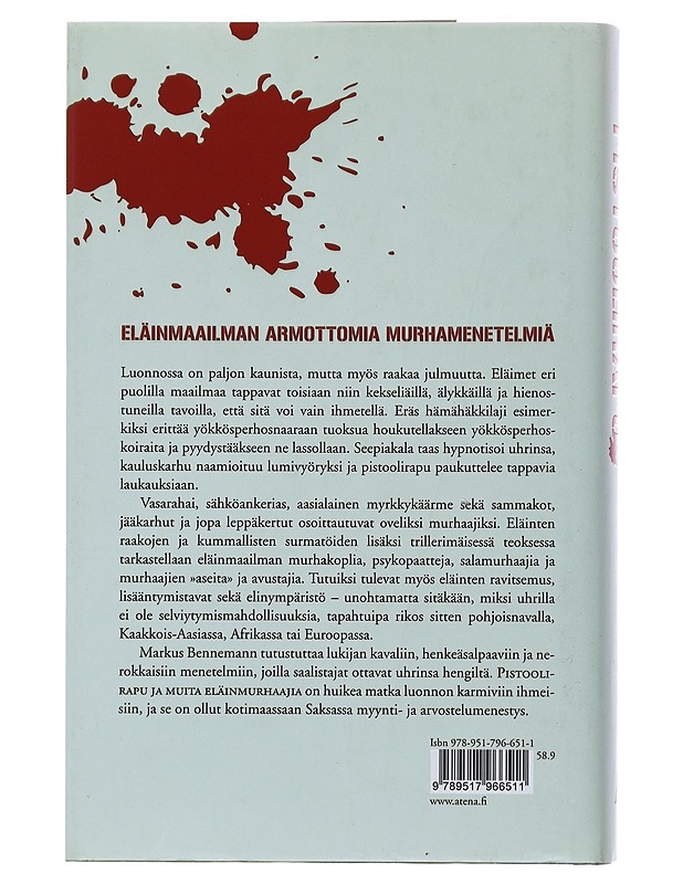 Pistoolirapu ja muita eläinmurhaajia - Bennemann, Markus - Tietokirjat ja oppaat - 10105479222 - 1