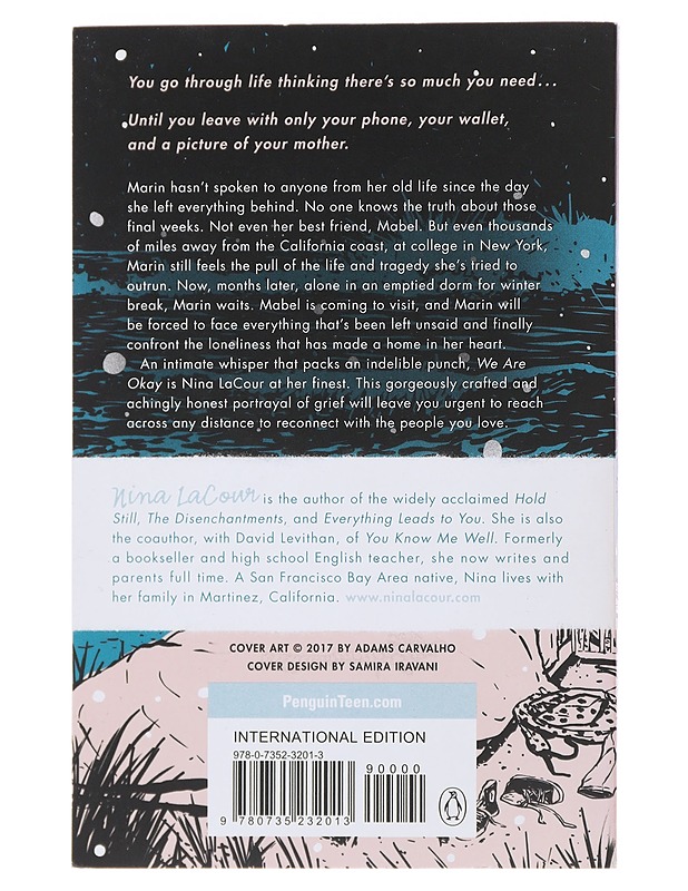 We are okay : a novel - LaCour, Nina - Romaanit ja novellit - 10105479227 - 1