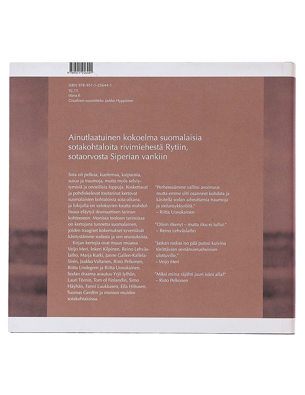 Sata sotakohtaloa - Lagerbohm, John - Elämäkerrat ja muistelmat - 10105479240 - 1