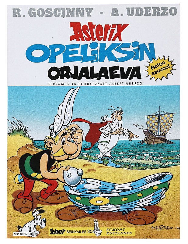 Opeliksin orjalaeva - Uderzo - Sarjakuvat - 10105479244 - 0