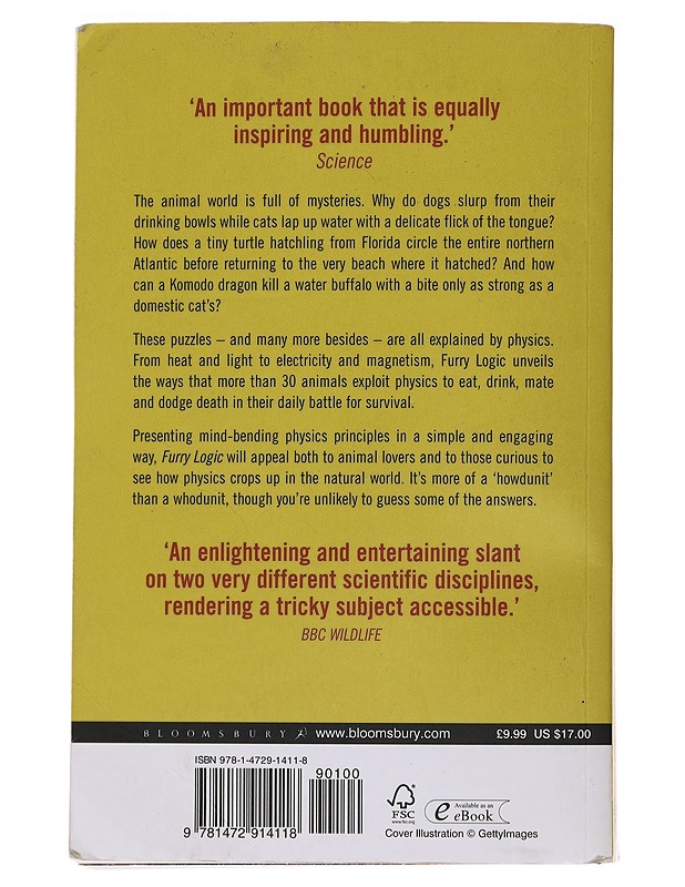 Furry Logic : The Physics of Animal Life - Matin Durrani - Tietokirjat ja oppaat - 10105479250 - 1