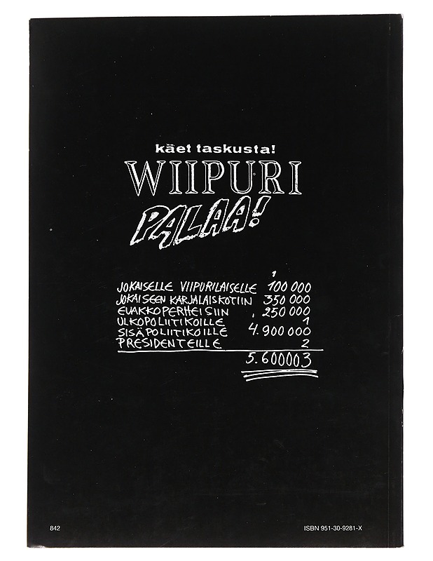 Heikki Paakkanen : Käet taskusta! Wiipuri palaa! - Sarjakuvat - 10105479265 - 1