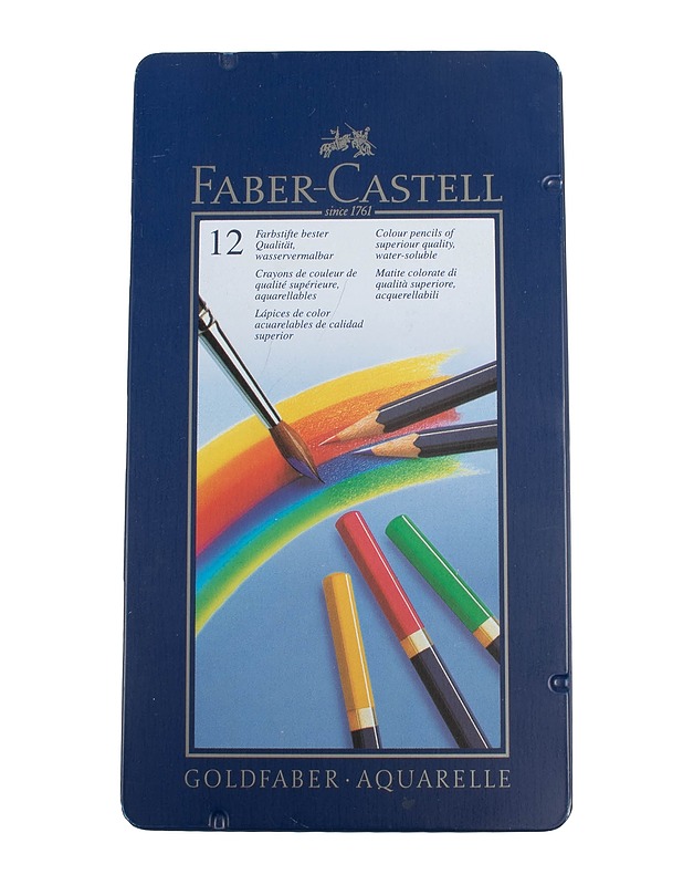 FABER-CASTELL Aquarell kynät, 12 kpl - Askartelu - 10105479297 - 0