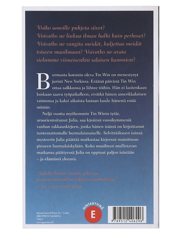 Sydämenlyönneissä ikuisuus - Sendker, Jan-Philipp - Romaanit ja novellit - 10105479302 - 1