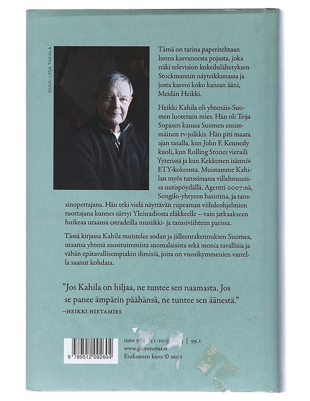 Ääneen elettyä - Heikki Kahila - Elämäkerrat ja muistelmat - 10105479305 - 1