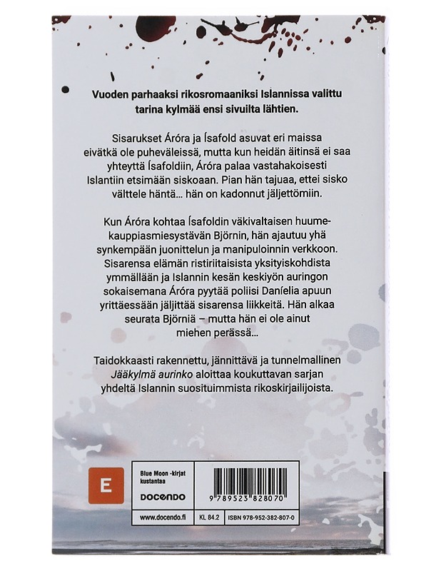 Jääkylmä aurinko - Lilja Sigurðardóttir - Jännitys ja dekkarit - 10105479334 - 1