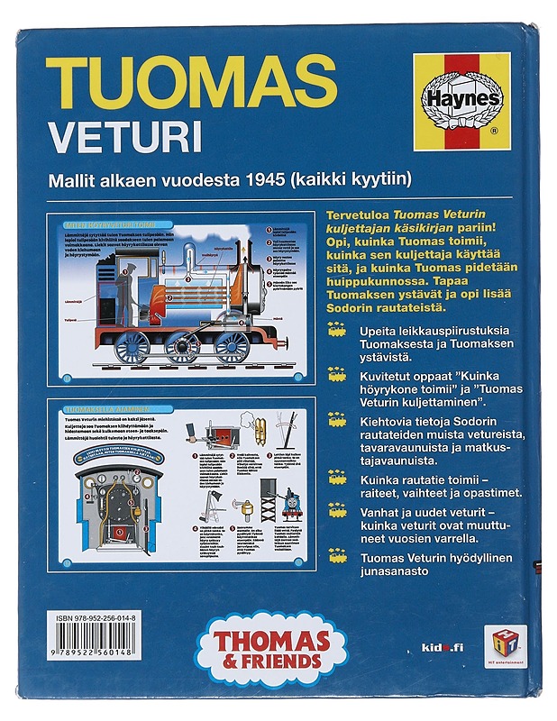 Tuomas veturi : kuljettajan käsikirja : mallit alkaen vuodesta 1945 (kaikki kyytiin) - Oxlade, Chris - Tietokirjat ja oppaat - 10105479357 - 1