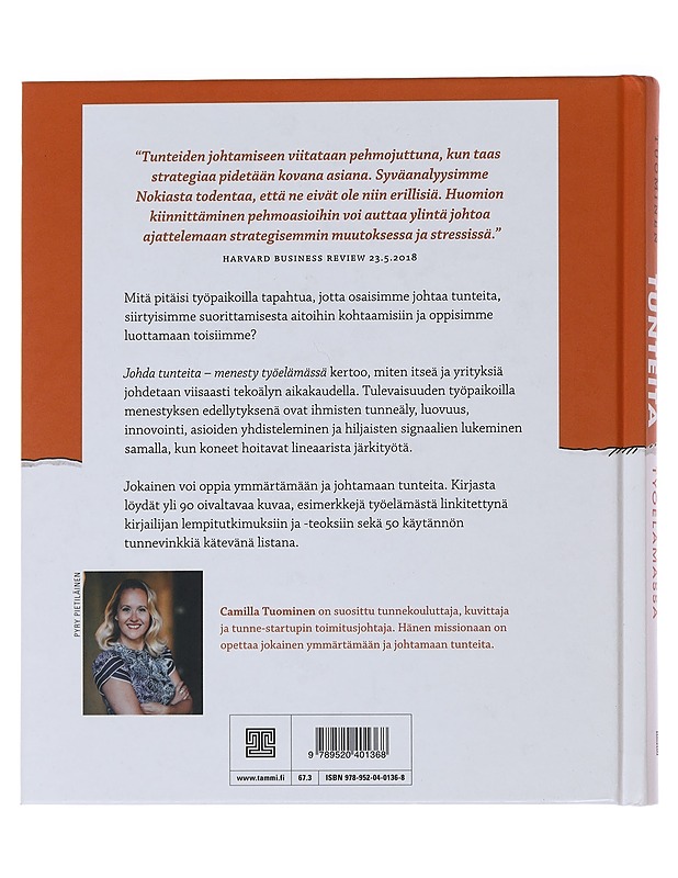 Johda tunteita : menesty työelämässä - Camilla Tuominen - Tietokirjat ja oppaat - 10105479378 - 1