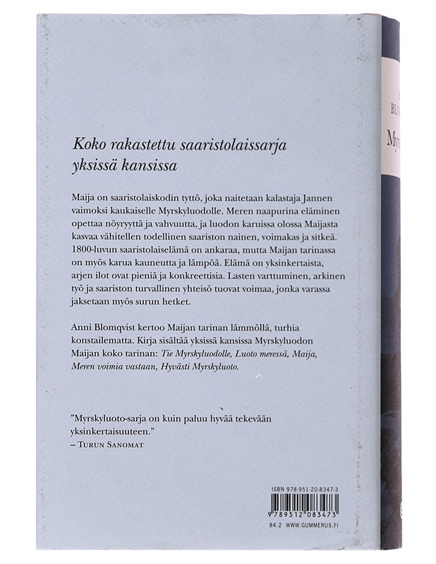 Myrskyluoto - Anni Blomqvist - Romaanit ja novellit - 10105479391 - 1