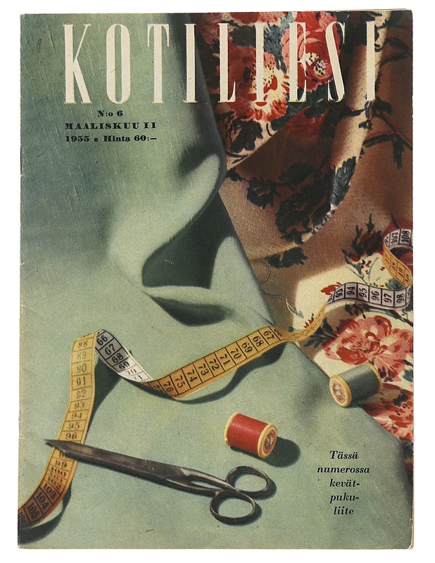 Kotiliesi 1955 No 6, Maaliskuu II - Lehdet - 10105479389 - 0