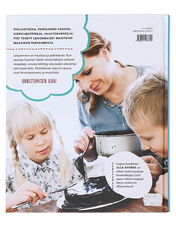 Suomen lasten leivontakirja - Svensk, Ulla - Ruokakirjat - 10105479390 - 1