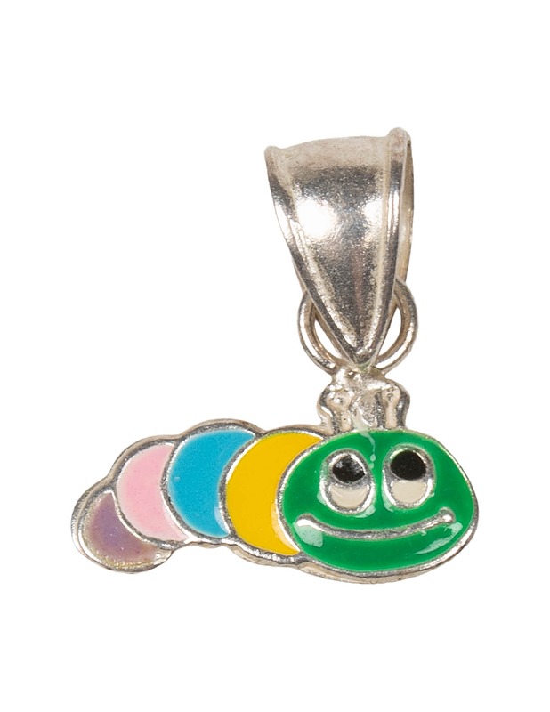 Hopeinen toukka-amuletti - Askartelu - 10105479406 - 0