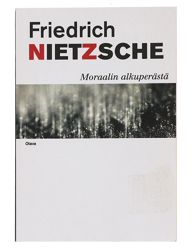 Moraalin alkuperästä : pamfletti - Nietzsche, Friedrich - Tietokirjat ja oppaat - 10105479415 - 0