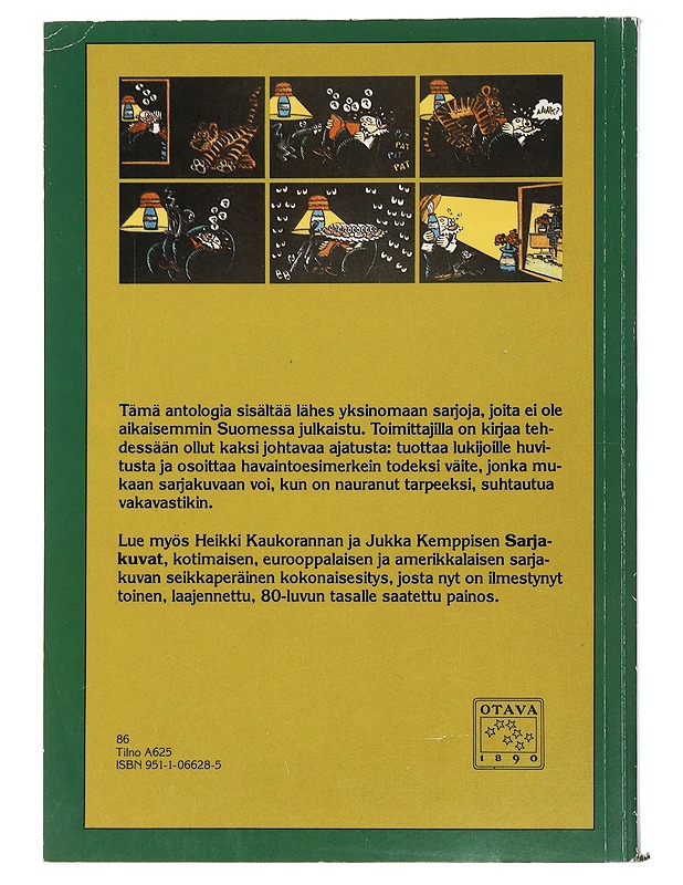 Sarjakuvan maailmat : antologia - Kaukoranta, Heikki - Sarjakuvat - 10105479464 - 1