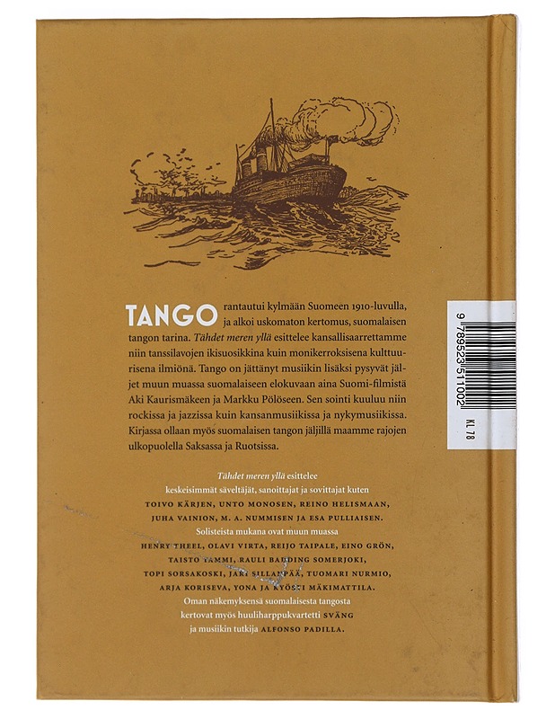 Tähdet meren yllä : suomalaisen tangon tarina - Forss, Timo Kalevi - Historiakirjat - 10105479471 - 1