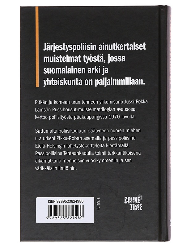 Passipoliisina Tehtaankadulla - Jussi-Pekka Lämsä - Elämäkerrat ja muistelmat - 10105479486 - 1