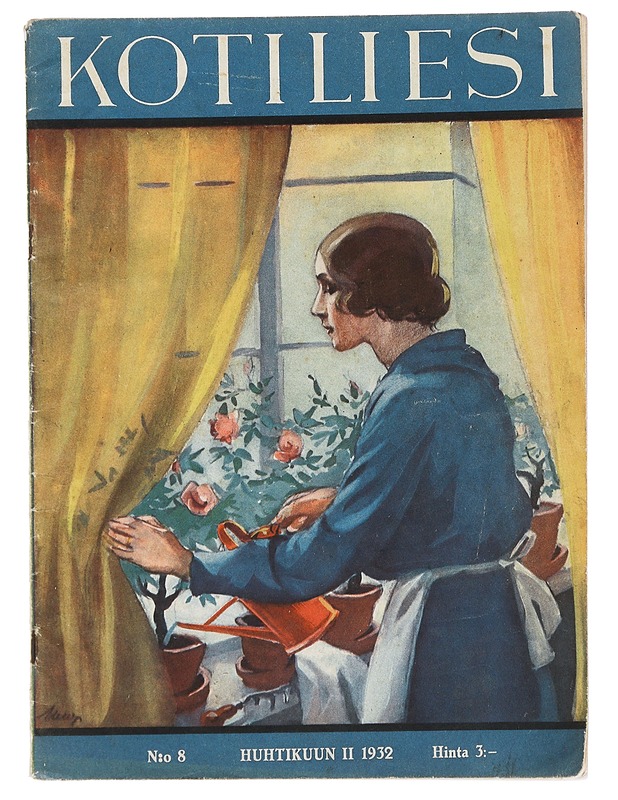  Kotiliesi 1932 No 8 , Huhtikuun II - Lehdet - 10105479503 - 0