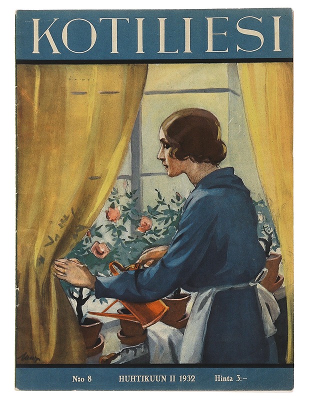  Kotiliesi 1932 No 8 , Huhtikuun II - Lehdet - 10105479504 - 0