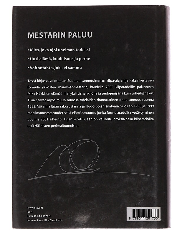 Mika Häkkinen : mestarin paluu - Keijo Leppänen - Elämäkerrat ja muistelmat - 10105479510 - 1