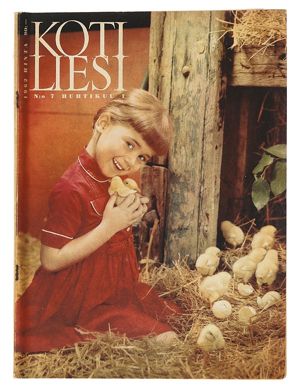  Kotiliesi 1962 No 7 , Huhtikuu I - Lehdet - 10105479516 - 0