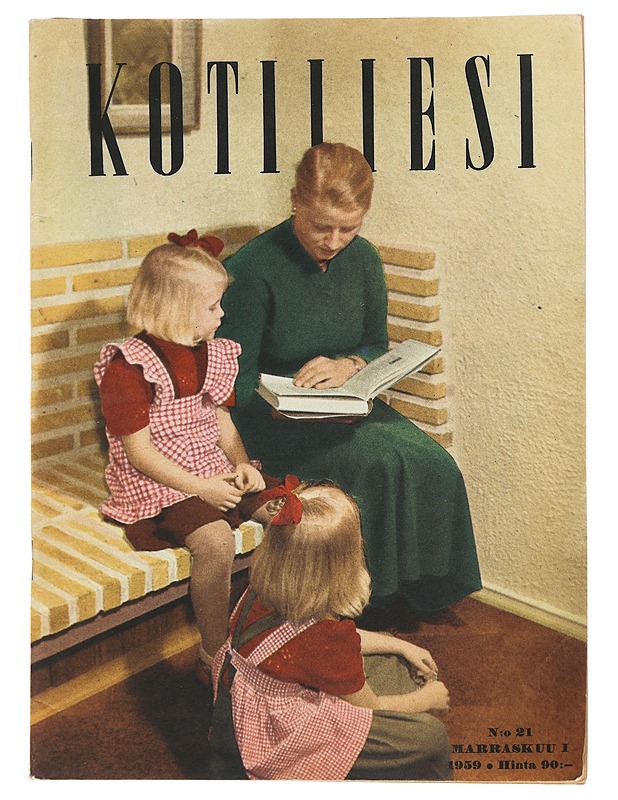  Kotiliesi 1959 No 21 , Marraskuu I - Lehdet - 10105479517 - 0