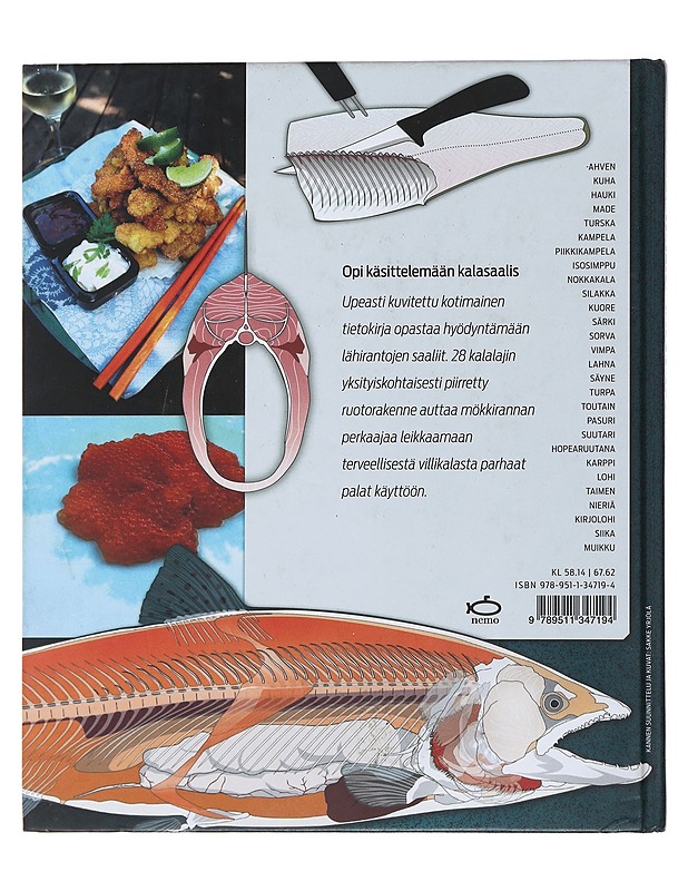 Kalankäsittelyn opas : anatomia, tekniikat, välineet - Sakke Yrjölä - Tietokirjat ja oppaat - 10105479541 - 1