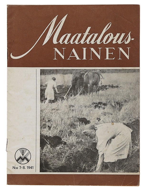 Maatalousnainen 1941 No : 7-8 - Lehdet - 10105479542 - 0