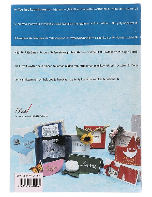 Tee itse kauniit kortit - Pirkko Niemistö - Harrastekirjat - 10105479556 - 1