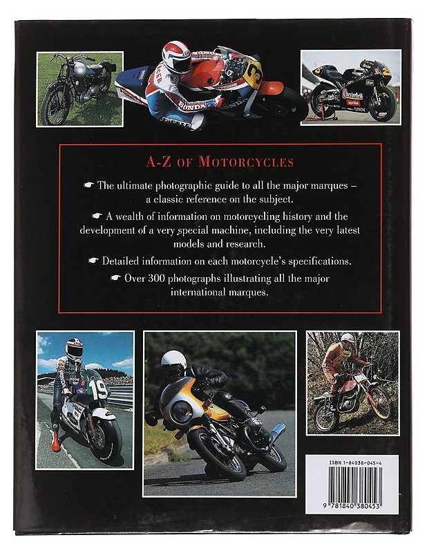 A-Z of motorcycles : a complete marque-by-marque encyclopedia - Brown, Roland - Harrastekirjat - 10105479557 - 1
