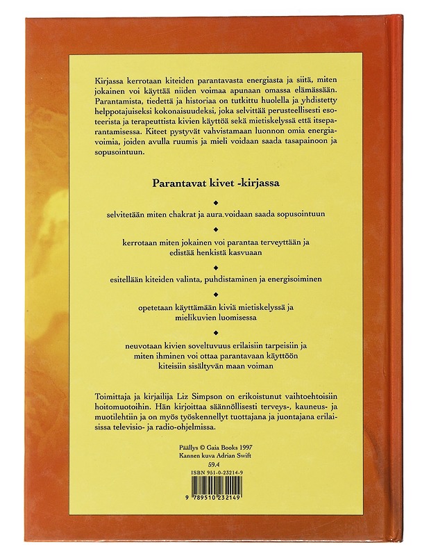 Parantavat kivet - Simpson, Liz - Tietokirjat ja oppaat - 10105479593 - 1