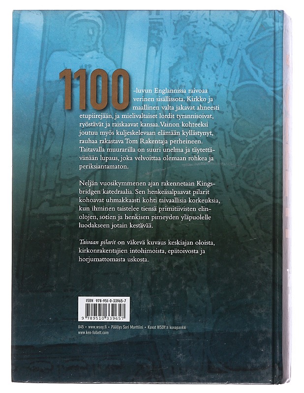 Taivaan pilarit - Follett, Ken - Jännitys ja dekkarit - 10105479595 - 1