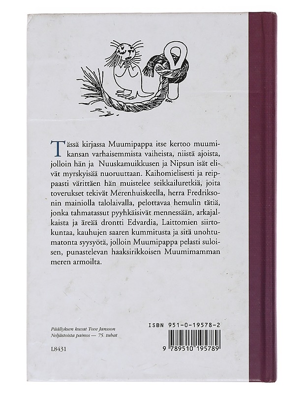 Muumipapan urotyöt - Jansson, Tove - Lastenkirjat - 10105479620 - 1