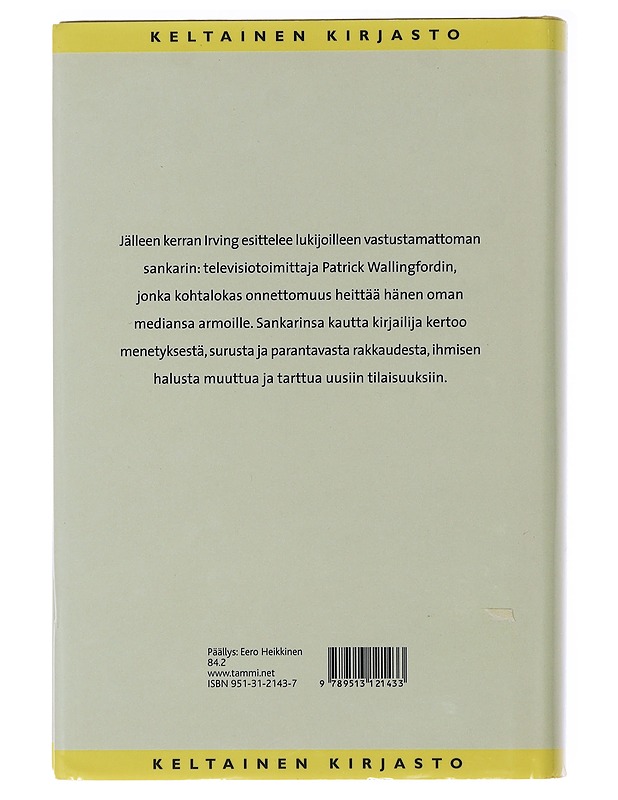 Neljäs käsi - Irving, John - Romaanit ja novellit - 10105479624 - 1