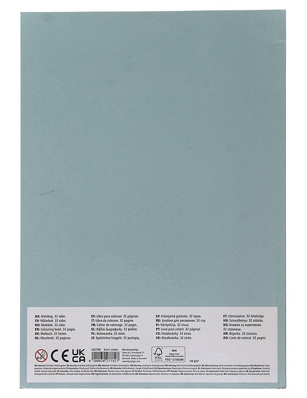 Malebog Colouring Book : Den Lille Havfrue - Lastenkirjat - 10105479626 - 1