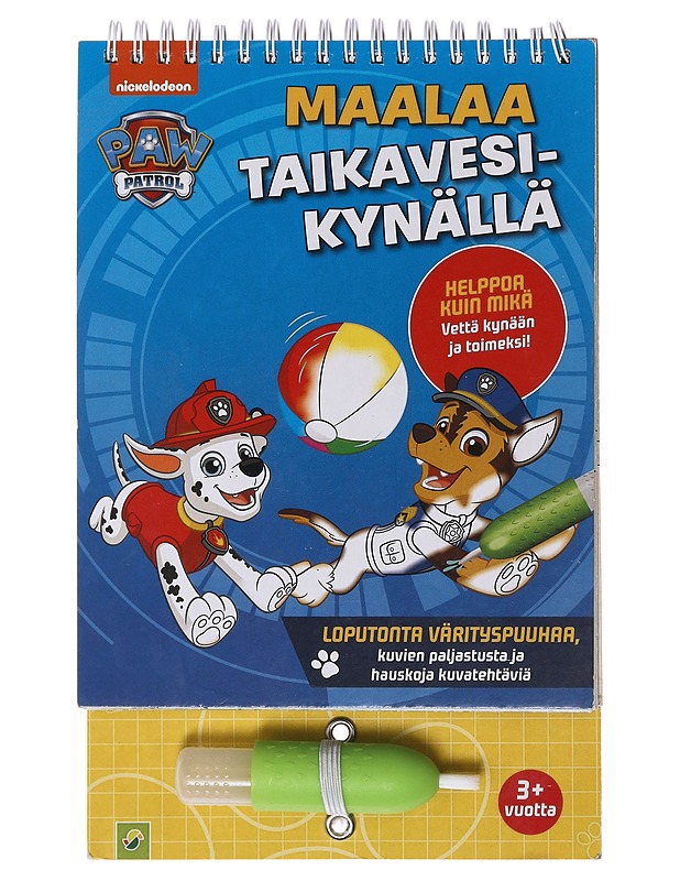 Paw Patrol: Maalaa Taikavesikynällä - Elina Kollmann - Lastenkirjat - 10105479661 - 0