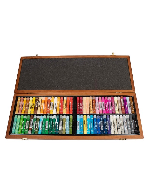 JAXON öljyväriliidut puurasiassa, 72 kpl - Askartelu - 10105479673 - 0