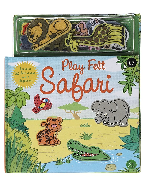 Play Felt : Safari - Lastenkirjat - 10105479684 - 0