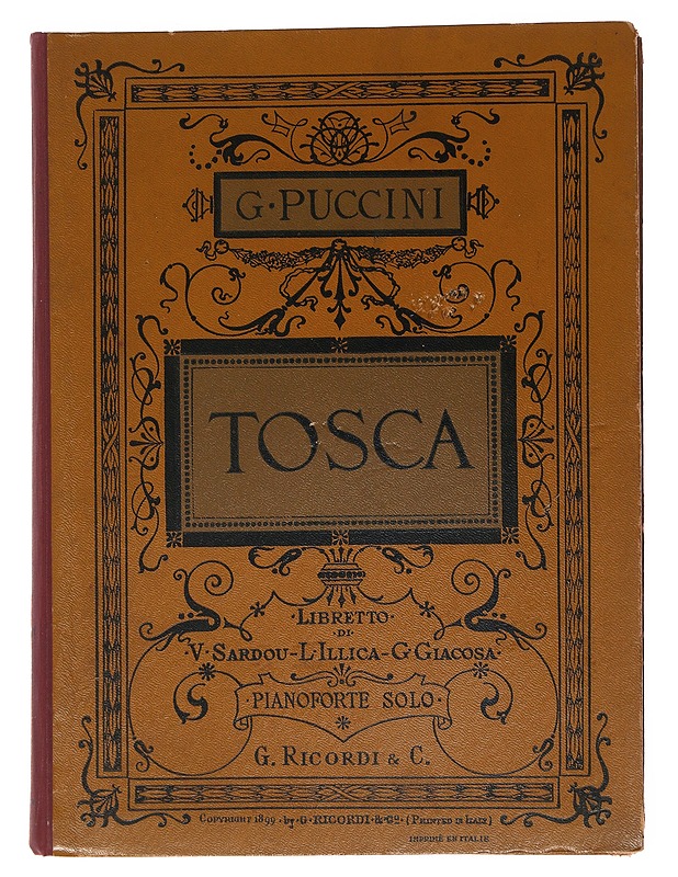 Tosca - G. Puccini - Musiikki- ja elokuvakirjat - 10105479701 - 0