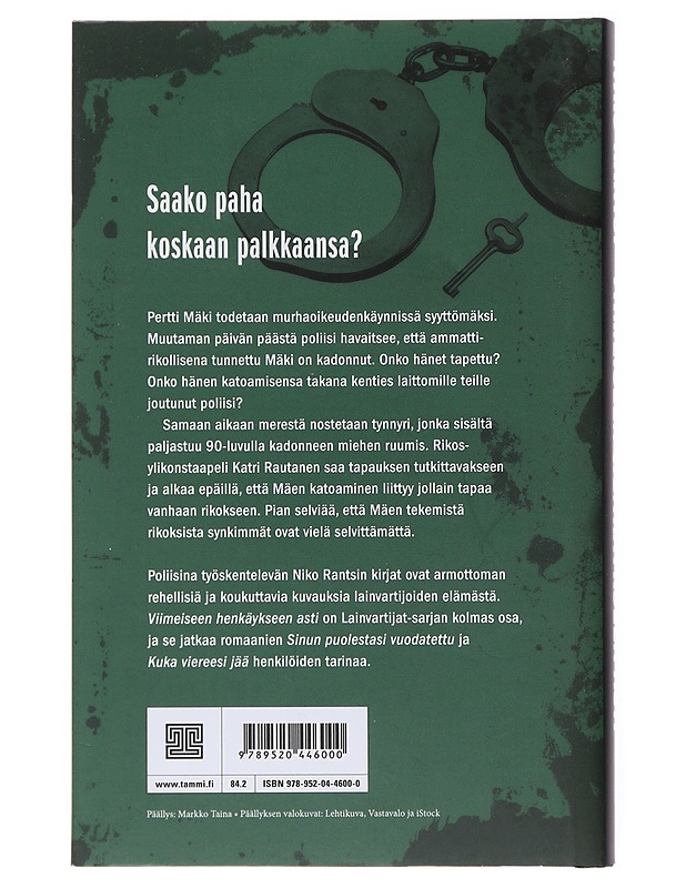 Viimeiseen henkäykseen asti - Rantsi, Niko - Jännitys ja dekkarit - 10105479737 - 1